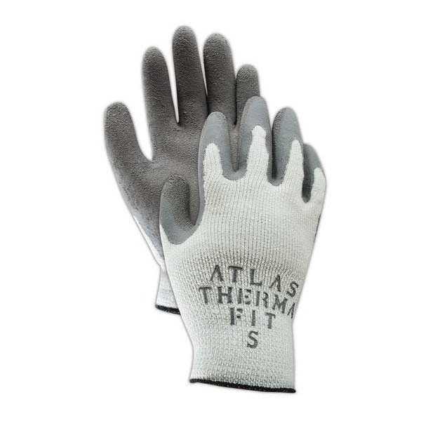 Showa Textile Gloves, Palm Coat, Gray, S 12 PK 451-07 - main